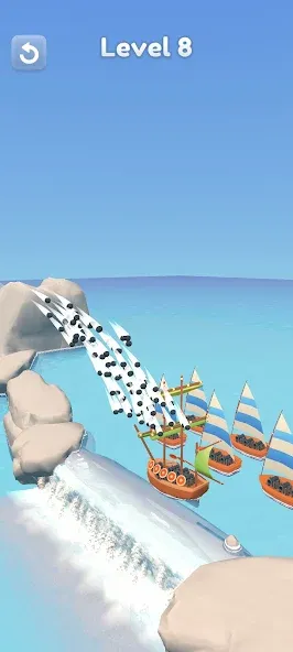 Merge Pirates Mod APK Много денег и кристаллов — Скачать на Андроид — скриншот 3