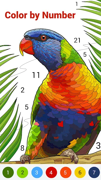 Happy Color®: Coloring Book MOD — Все открыто на Андроид — скриншот 1