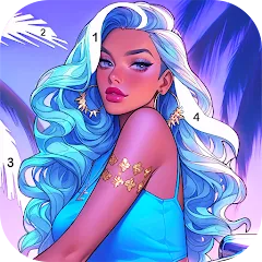 Paint Color: Color by number — Взломанная версия (Много денег и без рекламы)