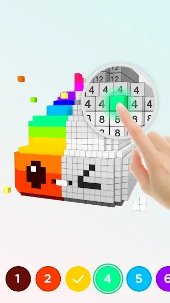 Взлом Pixel.ly 3D — Много денег и без рекламы — скриншот 2