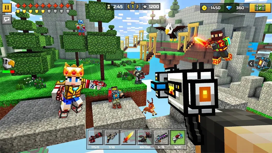 Скачать Pixel Gun 3D - FPS Shooter с модом — Много денег и патронов — скриншот 2
