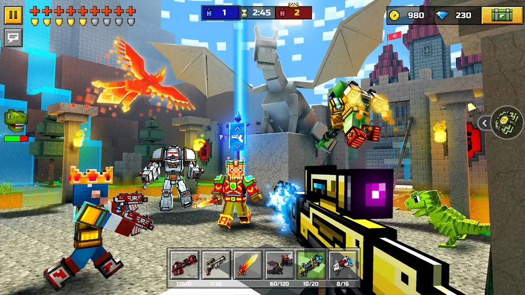 Скачать Pixel Gun 3D - FPS Shooter с модом — Много денег и патронов — скриншот 3