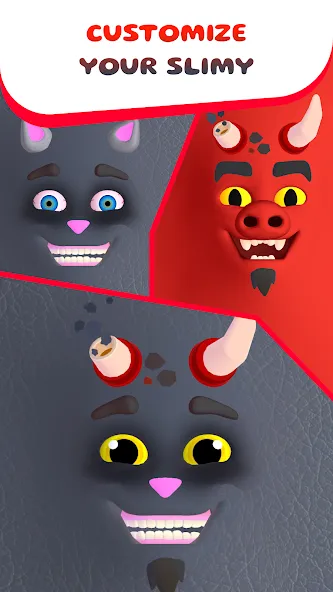 Скачать My Talking Slimy: Cat Friends — Последняя версия (Много денег и без рекламы) — скриншот 3