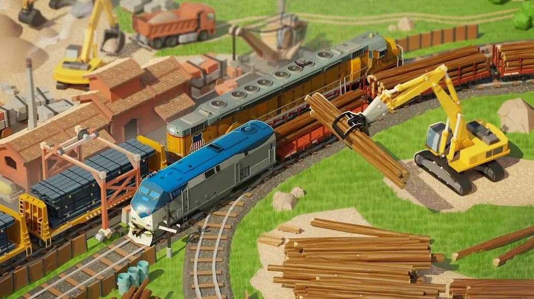 Train Station 2: Rail Tycoon — Взломанная версия (Много денег) — скриншот 4