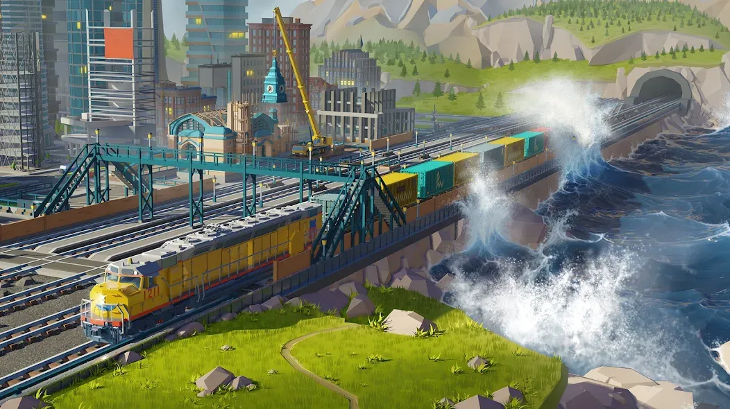 Train Station 2: Rail Tycoon — Взломанная версия (Много денег) — скриншот 5