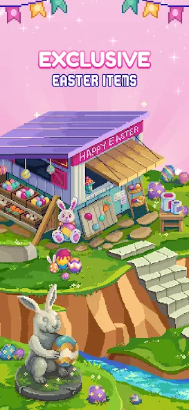 Pixel Isle: Art Coloring World Mod APK Все цвета и без рекламы — Скачать на Андроид — скриншот 4