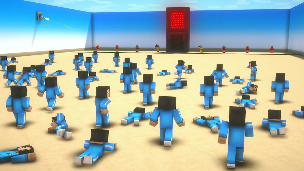 Скачать Pixel Strike 3D - FPS Gun Game на Андроид — Много денег и патронов — скриншот 3