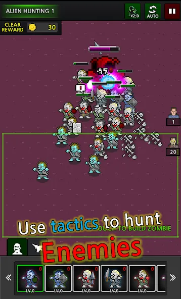 Скачать Grow Zombie VIP : Merge Zombie (Мод: Много денег) на Андроид — скриншот 5
