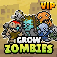 Скачать Grow Zombie VIP : Merge Zombie (Мод: Много денег) на Андроид