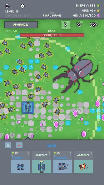 Ants vs Robots (Мод Много денег) — скриншот 5