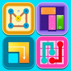 Скачать взломанную Puzzle Games Collection — Все уровни открыты