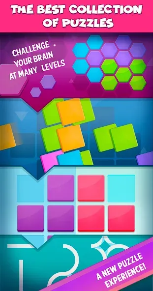 Скачать Smart Puzzles Collection MOD APK — Все уровни разблокированы — скриншот 4