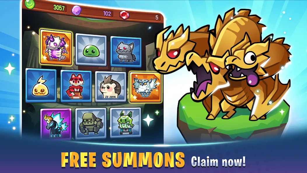 Скачать взлом Summoners Greed: Tower Defense на Андроид — Много денег и алмазов — скриншот 4