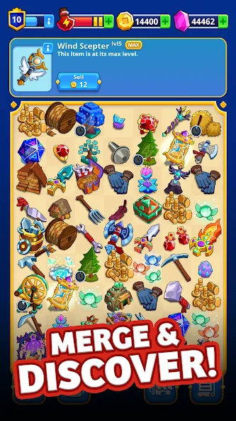 Скачать Medieval Merge: Epic Adventure на Андроид — Много денег и бесконечная энергия — скриншот 4 Скачать Medieval Merge: Epic Adventure на Андроид — Много денег и бесконечная энергия — скриншот 4