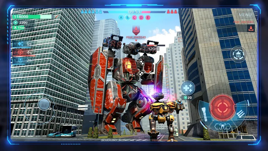 Скачать War Robots Multiplayer Battles с модом — Много денег — скриншот 1