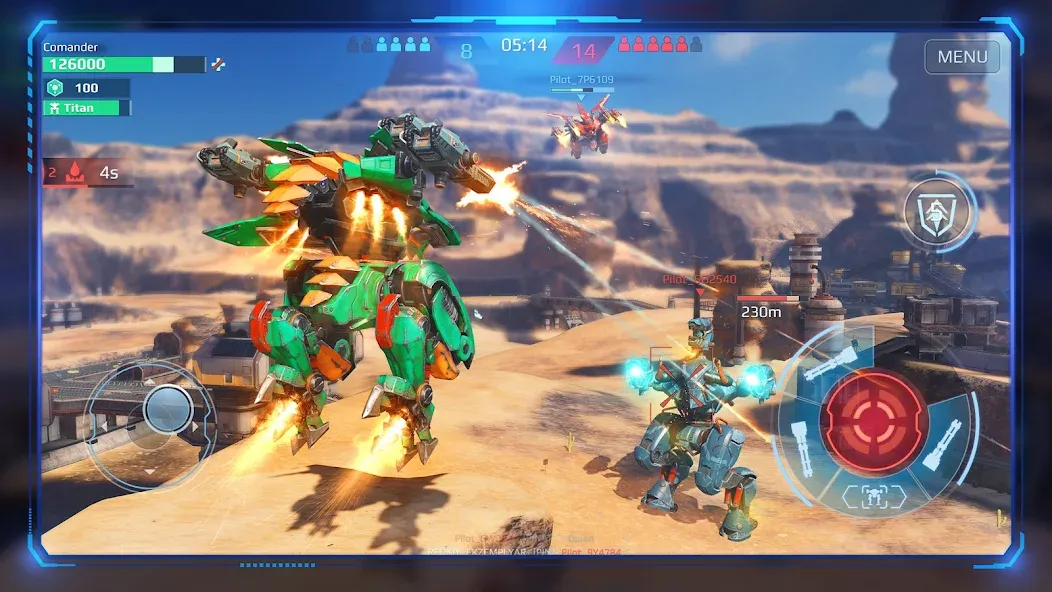 Скачать War Robots Multiplayer Battles с модом — Много денег — скриншот 2