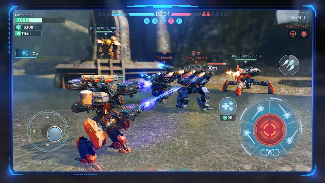 Скачать War Robots Multiplayer Battles с модом — Много денег — скриншот 3