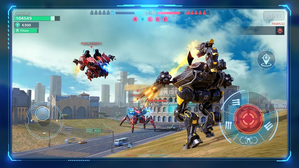 Скачать War Robots Multiplayer Battles с модом — Много денег — скриншот 4