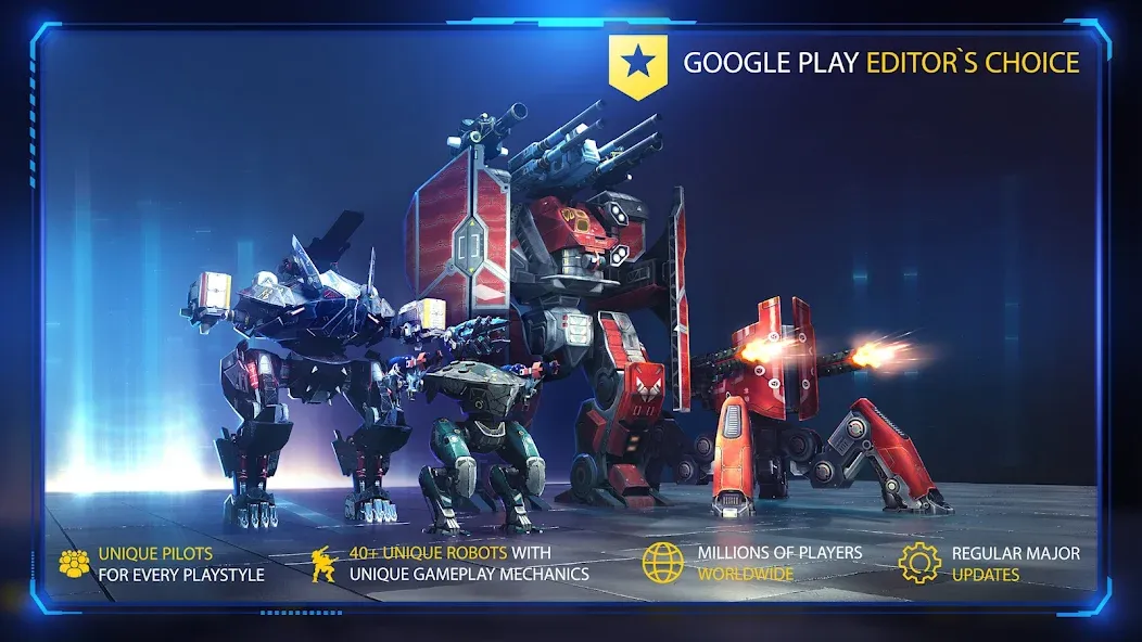 Скачать War Robots Multiplayer Battles с модом — Много денег — скриншот 5