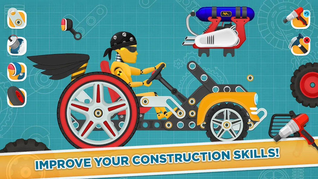 Скачать Car Builder & Racing for Kids — Все машины и без рекламы — скриншот 4
