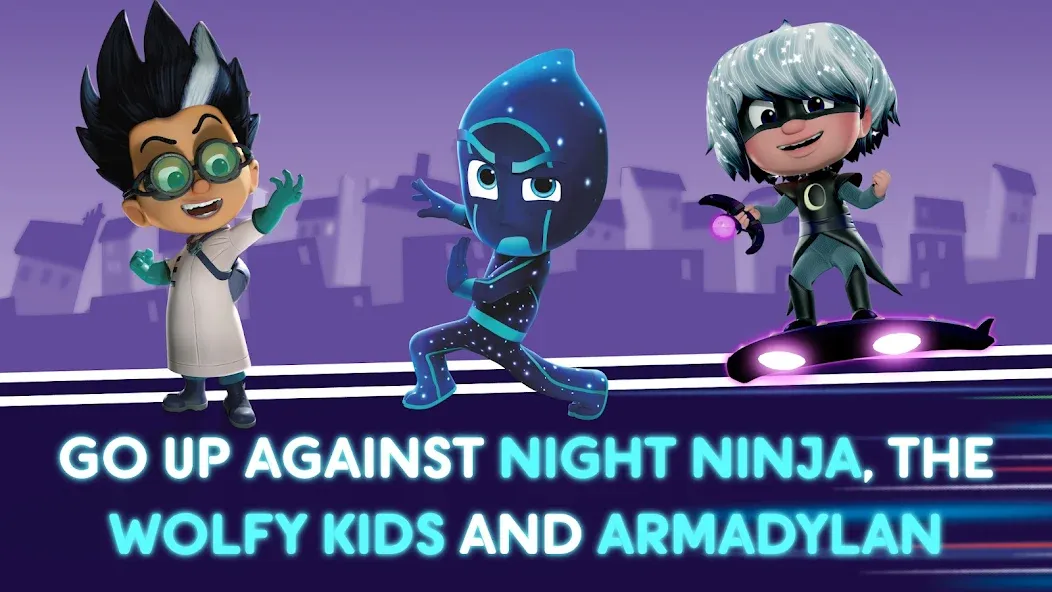 Скачать PJ Masks™: Moonlight Heroes MOD APK — Все персонажи разблокированы — скриншот 4
