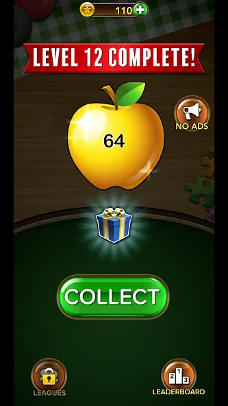 Скачать Word Collect - Word Games Fun MOD APK — Много денег и подсказок — скриншот 1