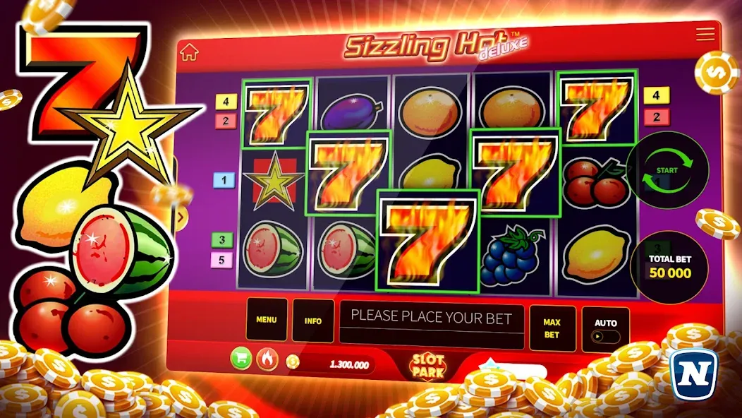 Скачать Slotpark - Online Casino Games на телефон — Взлом на бесконечные деньги и золото — скриншот 2