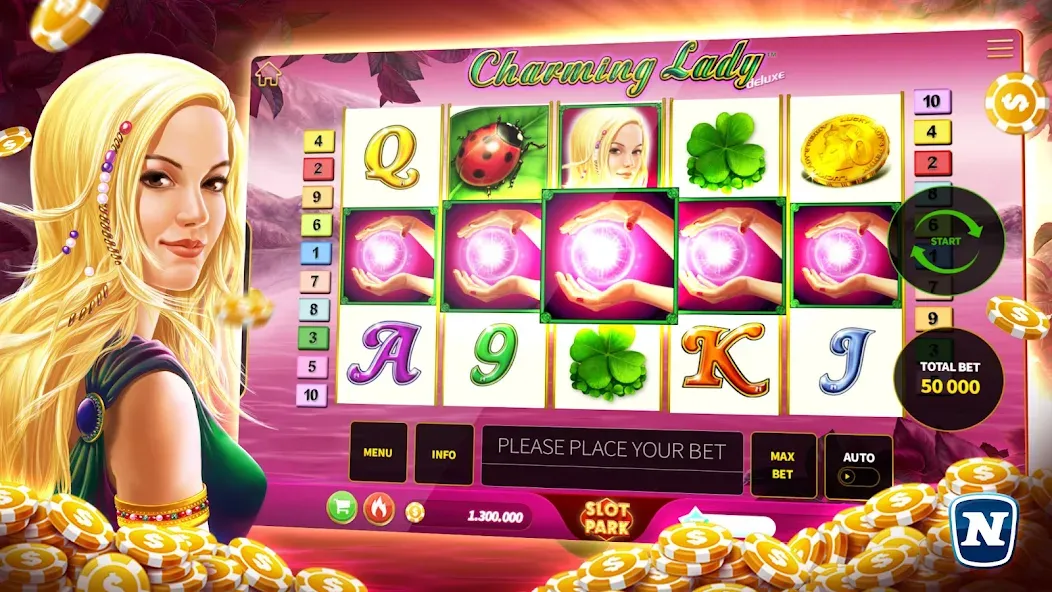 Скачать Slotpark - Online Casino Games на телефон — Взлом на бесконечные деньги и золото — скриншот 3