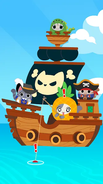 Скачать Sailor Cats на телефон — Много денег и рыбы — скриншот 4