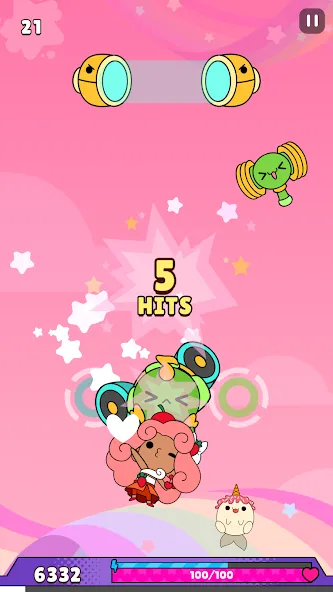 Скачать Sweet Sins 2 Rhythm Music Game — Последняя версия (Много бриллиантов) — скриншот 3