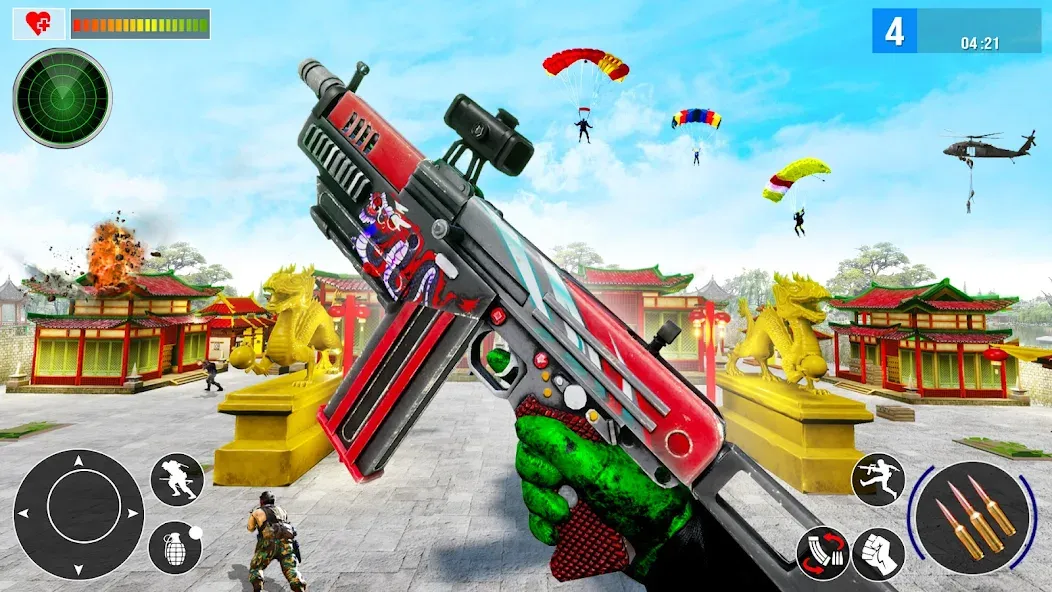 Real Commando Secret Mission MOD APK — Много денег — скриншот 1 Real Commando Secret Mission MOD APK — Много денег — скриншот 1