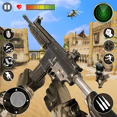 Real Commando Secret Mission MOD APK — Много денег