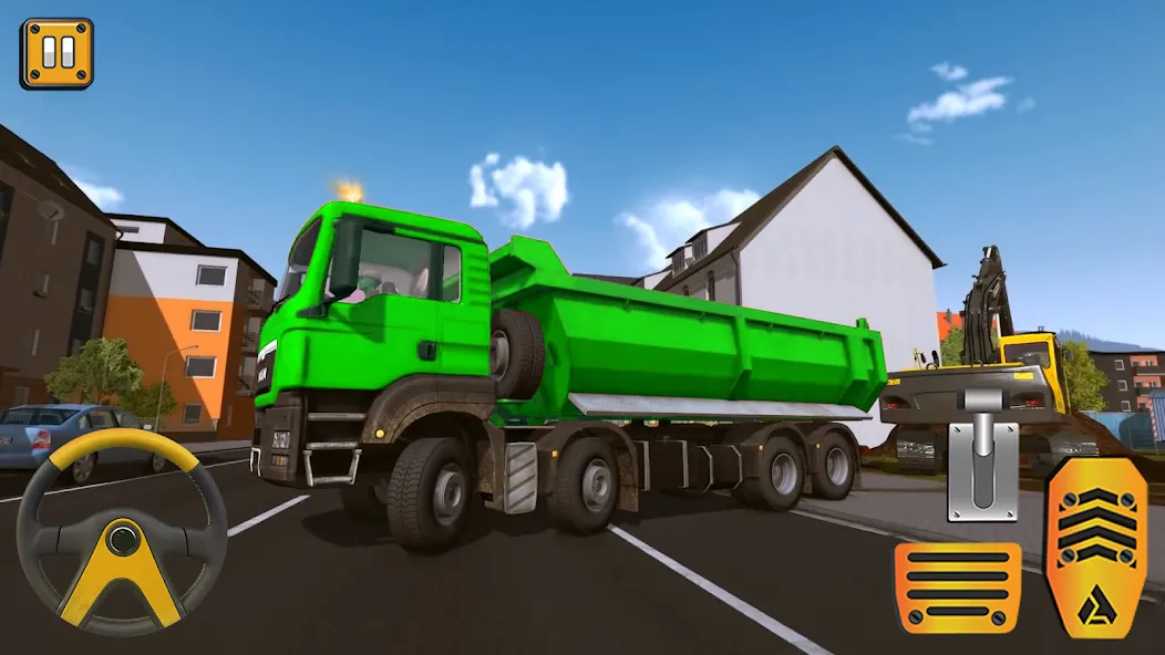 Скачать Construction City Simulator — Модификация Все машины открыты — скриншот 2