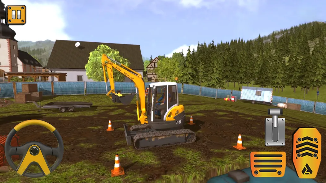 Скачать Construction City Simulator — Модификация Все машины открыты — скриншот 3