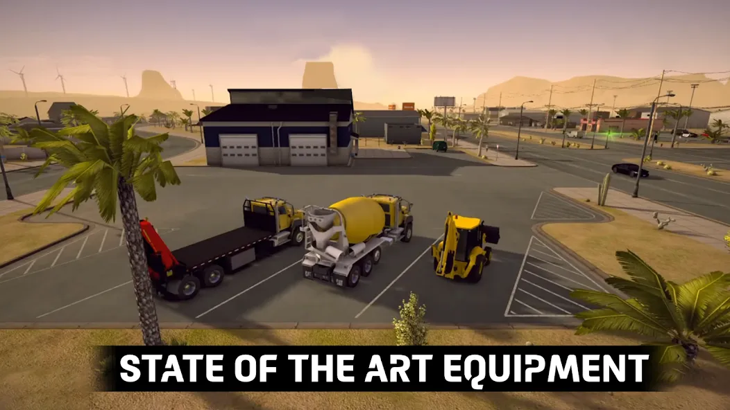 Скачать Construction City Simulator — Модификация Все машины открыты — скриншот 5