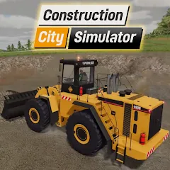 Скачать Construction City Simulator — Модификация Все машины открыты