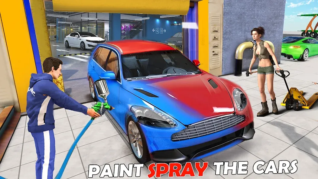 Car Dealership Car Saler MOD APK на Android — Много денег — скриншот 5