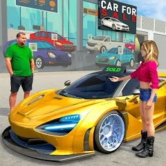 Car Dealership Car Saler MOD APK на Android — Много денег