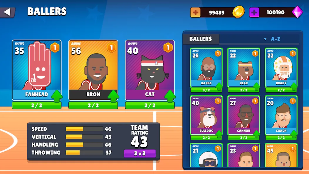 Dunkers 2 MOD APK на Android — Много денег и без рекламы — скриншот 5