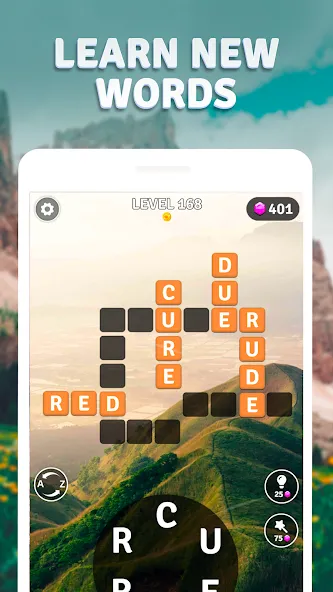 Word Breeze - Earn Bitcoin MOD — Без рекламы на Андроид — скриншот 5