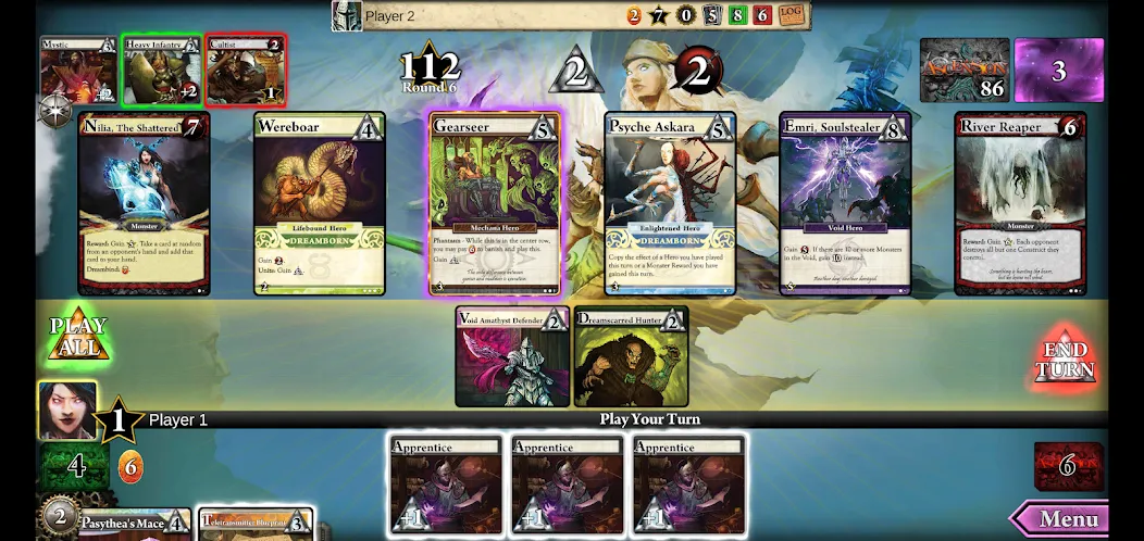 Ascension: Deckbuilding Game MOD — Все DLC разблокированы на Андроид — скриншот 5