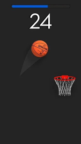Скачать Dunk Stroke-3D Basketball на Android — Много денег — скриншот 1