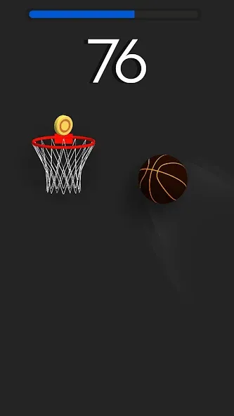 Скачать Dunk Stroke-3D Basketball на Android — Много денег — скриншот 4