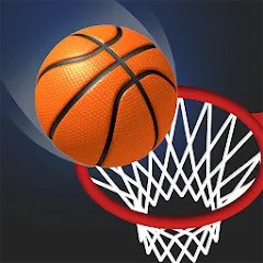 Скачать Dunk Stroke-3D Basketball на Android — Много денег