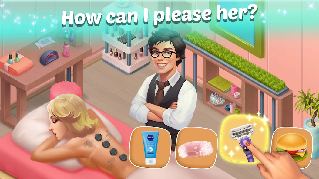 Скачать Family Hotel: love & match-3 с модом — Много денег — скриншот 1 Скачать Family Hotel: love & match-3 с модом — Много денег — скриншот 1
