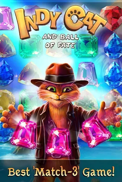 Скачать Indy Cat for VK MOD APK — Много жизней — скриншот 1