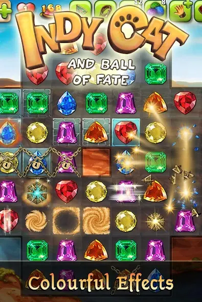 Скачать Indy Cat for VK MOD APK — Много жизней — скриншот 2