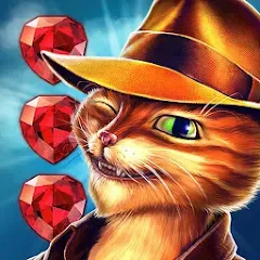 Скачать Indy Cat for VK MOD APK — Много жизней