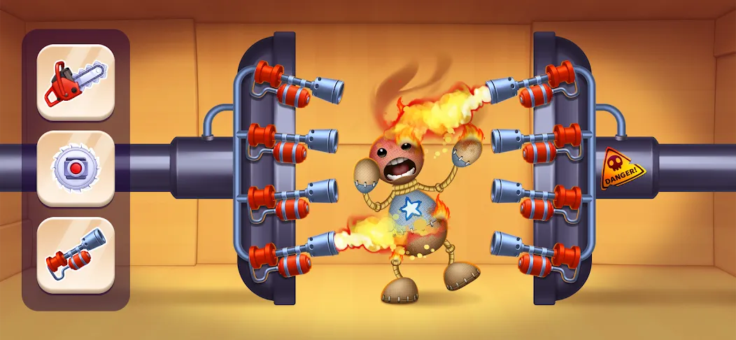 Скачать Kick the Buddy－Fun Action Game — Много денег — скриншот 1