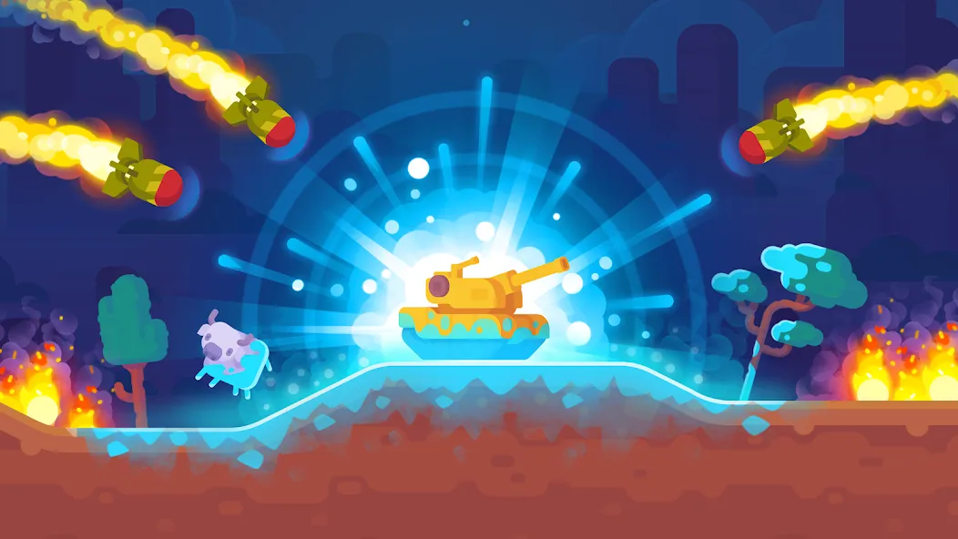 Скачать Tank Stars MOD APK — Много денег и кристаллов — скриншот 3 Скачать Tank Stars MOD APK — Много денег и кристаллов — скриншот 3